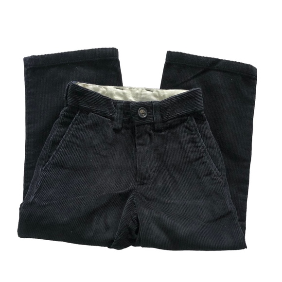 GAP Black Corduroy Pants 4 Slim - Picture 1 of 7